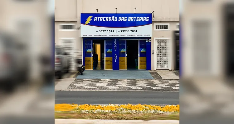 Desde 2022, o Atacadão das Baterias se consolida como uma empresa familiar em PG