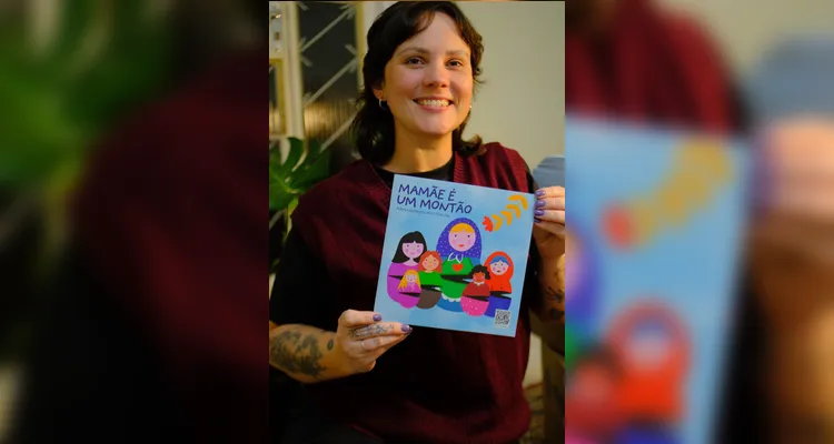 Escritora ponta-grossense lança livro infantil 'Mamãe é um Montão'