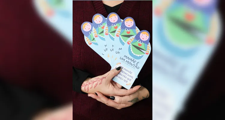 Escritora ponta-grossense lança livro infantil 'Mamãe é um Montão'