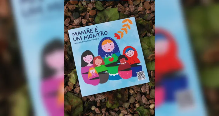 Escritora ponta-grossense lança livro infantil 'Mamãe é um Montão'
