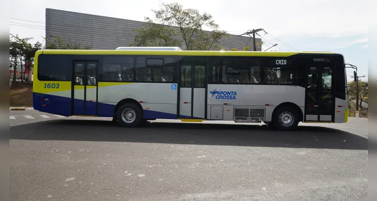 Com novas cores, PG recebe nova frota de ônibus em setembro