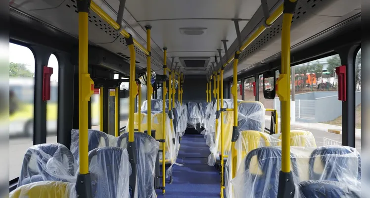 Com novas cores, PG recebe nova frota de ônibus em setembro