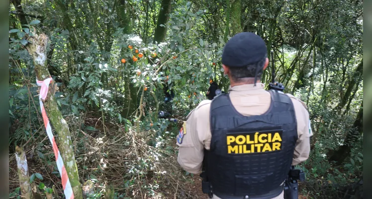 Ossada encontrada em PG pode estar há anos enterrada no local