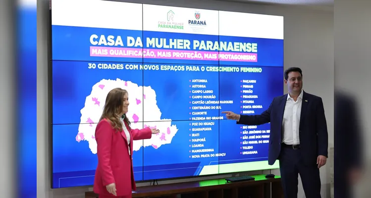 PG é uma das beneficiadas no programa Casas da Mulher Paranaense