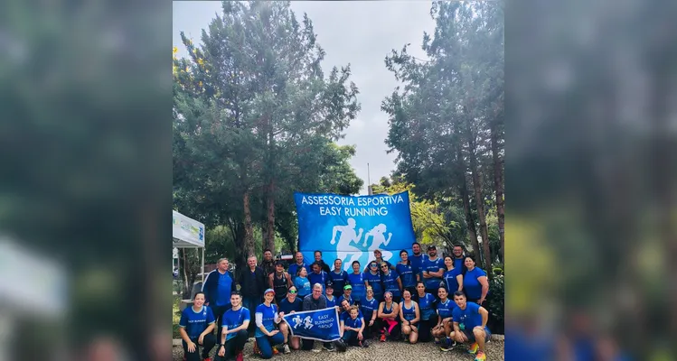 Grupo de atletas completa 202 voltas na Catedral em homenagem a PG