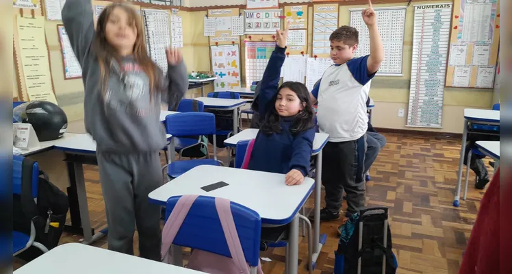 A partir de reflexões propostas na videoaula do projeto, os estudantes complementaram processos educativos já em andamento.
