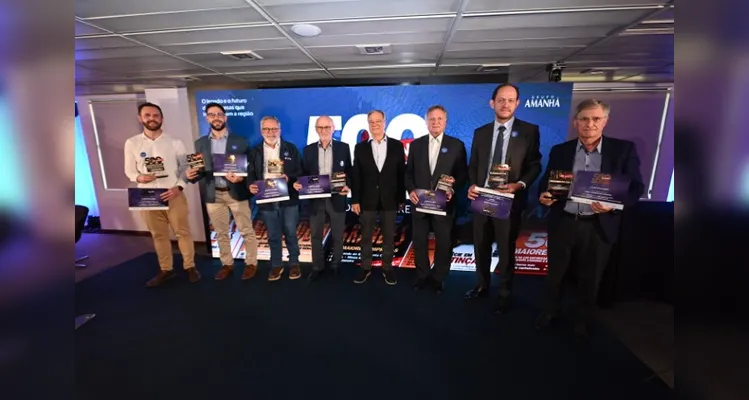 Empresas da região são reconhecidas como 100 maiores do Paraná