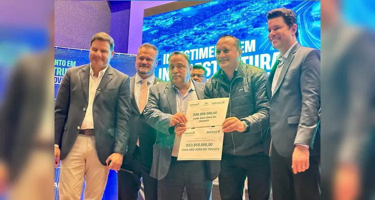 São João do Triunfo recebeu R$ 10,4 milhões.