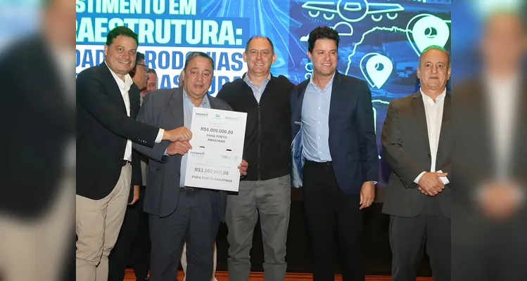Porto Amazonas recebeu R$ 9,2 milhões.