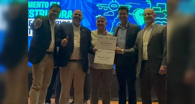 Ventania recebeu R$ 8,3 milhões.