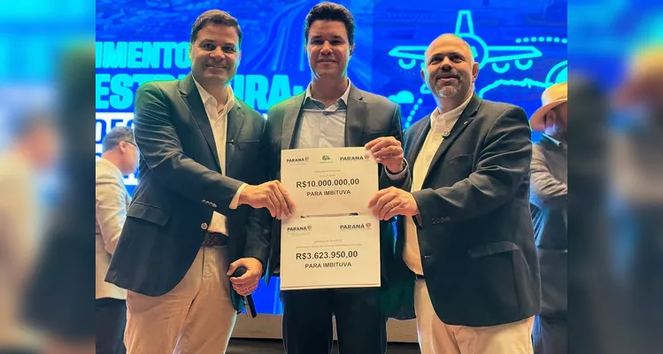 Imbituva recebeu R$ 13,6 milhões.