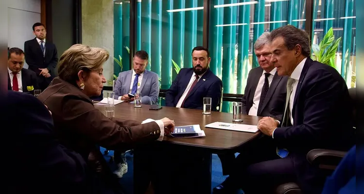 Prefeitos estiveram reunidos com o deputado federal Beto Richa.