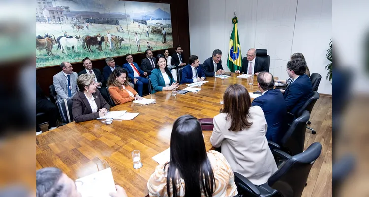 Prefeita Elizabeth apresenta impactos do 'tarifaço' a Geraldo Alckmin