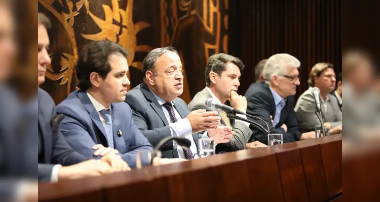 Hussein Bakri discursou durante a Audiência.