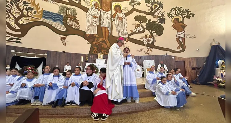 Bispo destaca o valor de servir na celebração do Dia de Nossa Senhora Aparecida
