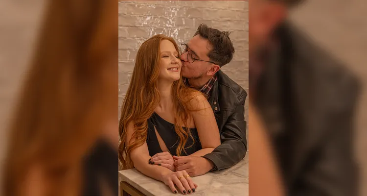 Carolina Leão Casubek e Luiz Eduardo Biglia