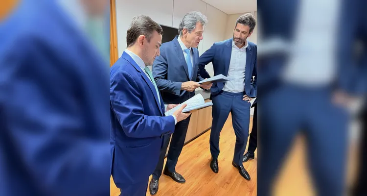 Aliel Machado e Fernando Haddad discutem futuro das 'Big Techs' no Brasil