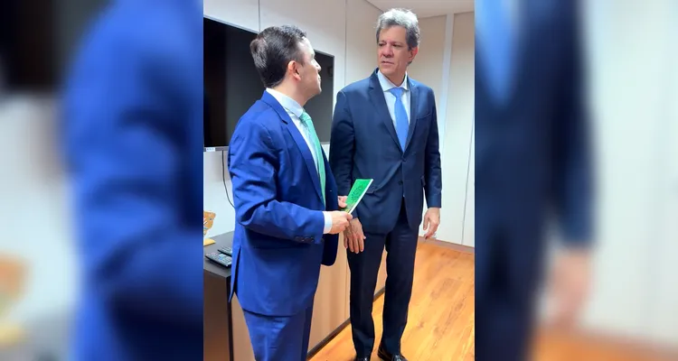 Aliel Machado e Fernando Haddad discutem futuro das 'Big Techs' no Brasil