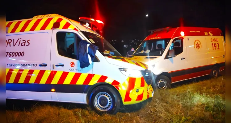 Condutor 'apaga', sai da pista, não resiste e morre na BR-376, em PG