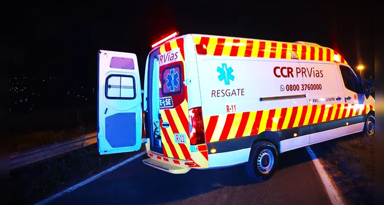 Condutor 'apaga', sai da pista, não resiste e morre na BR-376, em PG