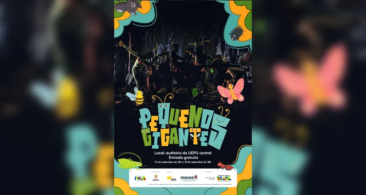 Espetáculo 'Pequenos Gigantes' estreia neste domingo em PG