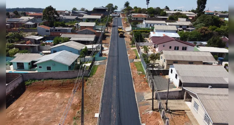 Obras de pavimentação de R$ 18 mi avançam no 'Borato' em PG