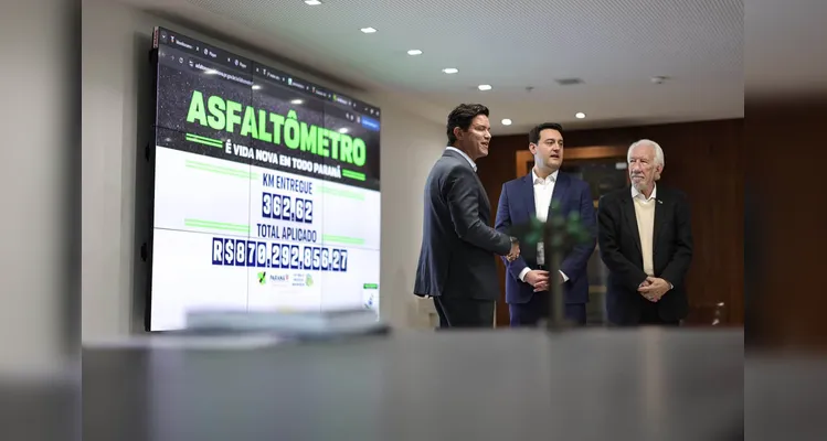 Governo lança Asfaltômetro para população acompanhar obras