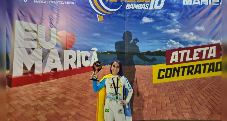 Atleta ponta-grossense é campeã nacional de capoeira no VMB 10