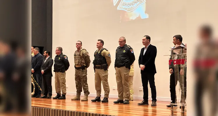 Corpo de Bombeiros entrega Medalhas de Mérito em cerimônia em PG