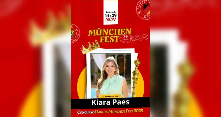 Quem será a nova majestade? Conheça as candidatas a rainha da 34ª Münchenfest