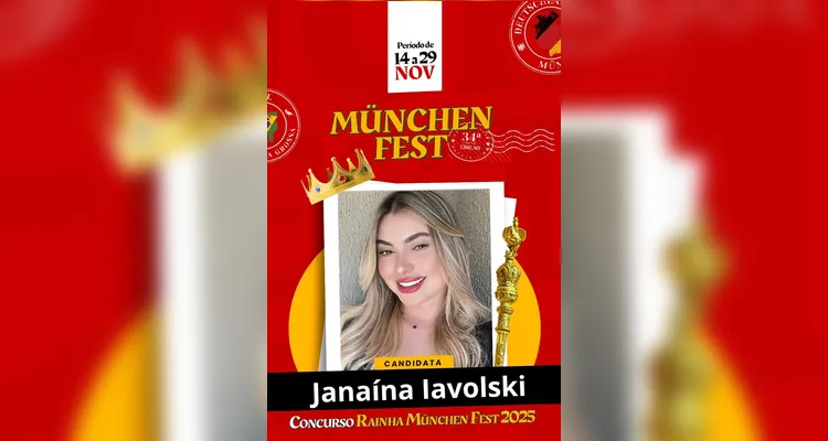 Quem será a nova majestade? Conheça as candidatas a rainha da 34ª Münchenfest