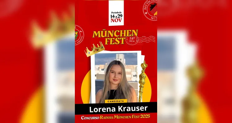 Quem será a nova majestade? Conheça as candidatas a rainha da 34ª Münchenfest
