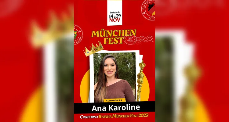 Quem será a nova majestade? Conheça as candidatas a rainha da 34ª Münchenfest
