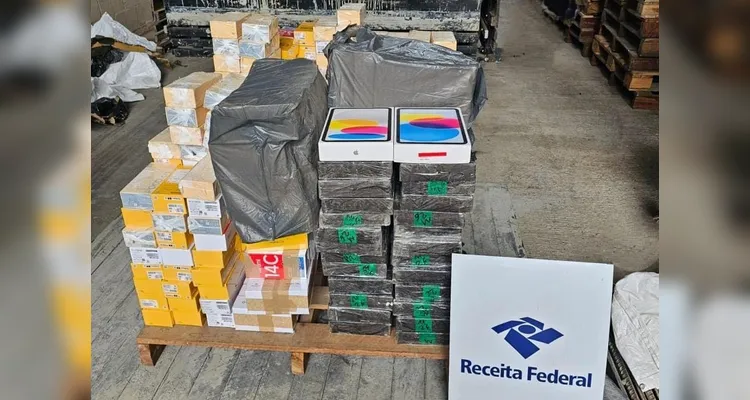 Receita apreende carro com carga de quase R$ 500 mil em Reserva