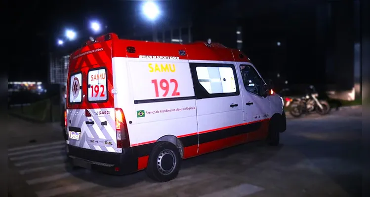 Homem diz ser atropelado, PM descobre blefe e rapaz acaba no hospital em PG
