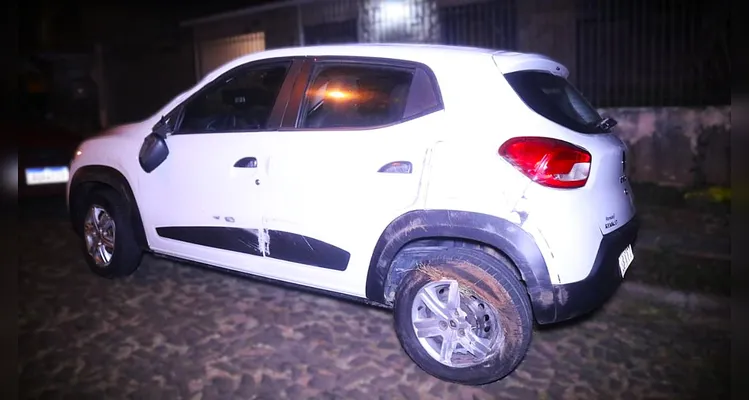 Homem diz ser atropelado, PM descobre blefe e rapaz acaba no hospital em PG