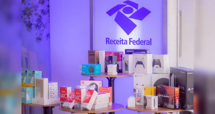 Receita Federal doa mais de R$ 800 mil em produtos para a UEPG