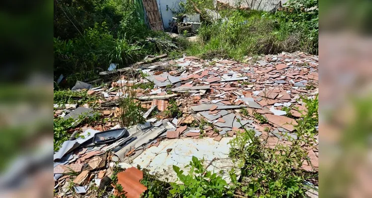 PM Ambiental constata descarte irregular de resíduos em Palmeira