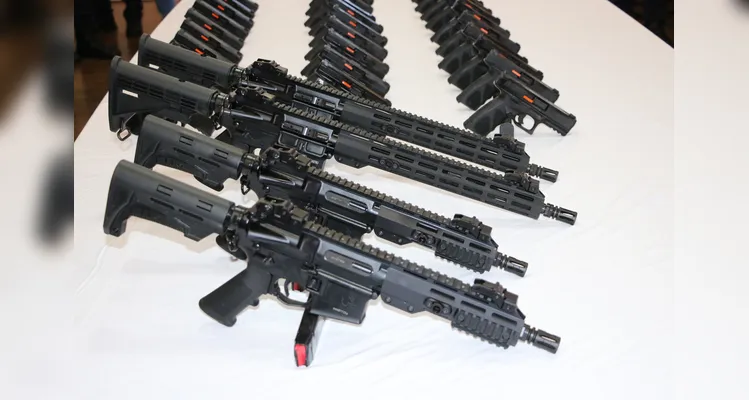 Novas armas foram entregues nessa segunda-feira (29).