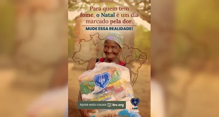 LBV inicia arrecadação de alimentos para famílias de PG e Ventania