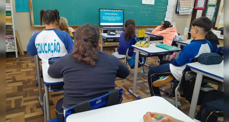 A partir de reflexões propostas na videoaula do projeto, os estudantes complementaram processos educativos já em andamento.