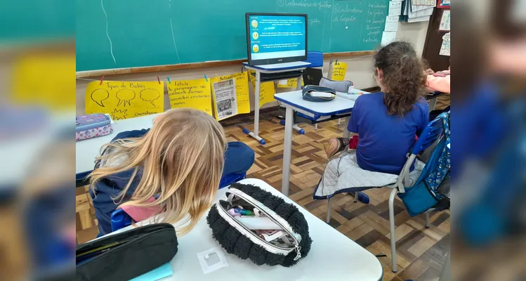 A partir de reflexões propostas na videoaula do projeto, os estudantes complementaram processos educativos já em andamento.