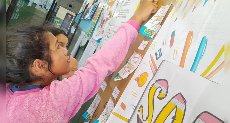 A partir de reflexões propostas na videoaula do projeto, os estudantes complementaram processos educativos já em andamento.