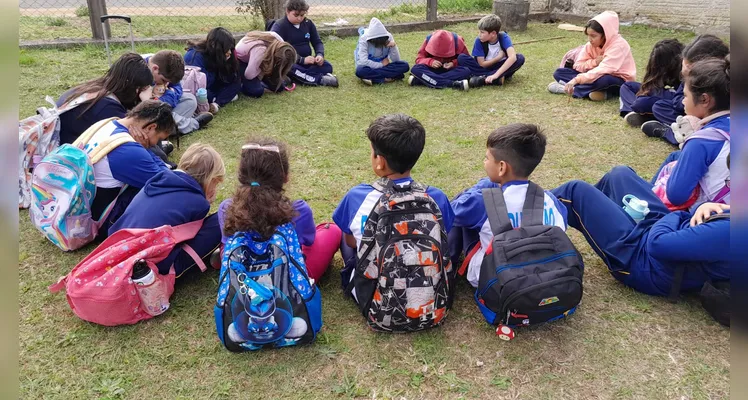 A partir de reflexões propostas na videoaula do projeto, os estudantes complementaram processos educativos já em andamento.