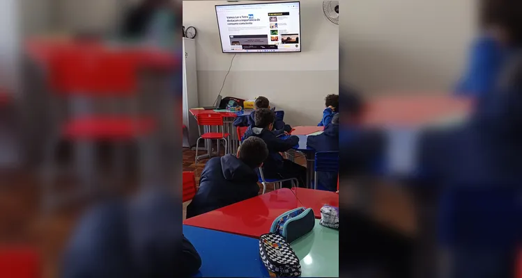 Após assistirem ao conteúdo do projeto, os educandos se engajaram em variadas ações.