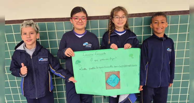 Após assistirem ao conteúdo do projeto, os educandos se engajaram em variadas ações.