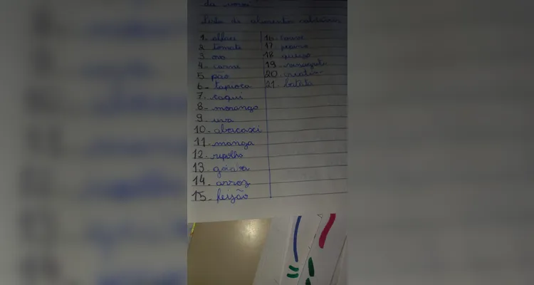 A proposta realizada pela turma incluiu, além do uso da videoaula do Vamos Ler,  a realização de textos coletivos, gráficos e reflexões.
