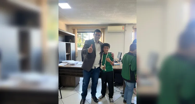 Educandos tiveram importante movimento cidadão na Casa de Leis.