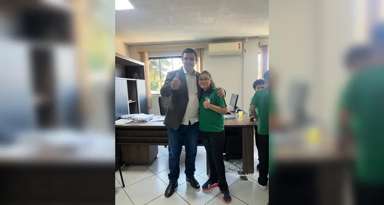 Educandos tiveram importante movimento cidadão na Casa de Leis.
