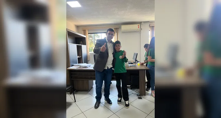 Educandos tiveram importante movimento cidadão na Casa de Leis.